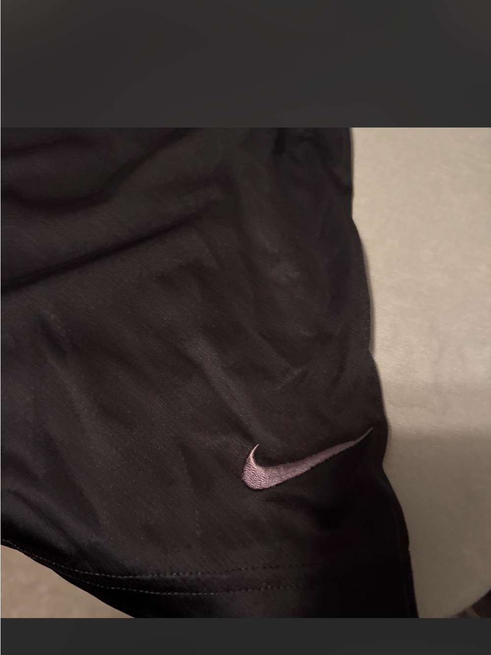 Black Athletic Shorts - Picture 2 of 3